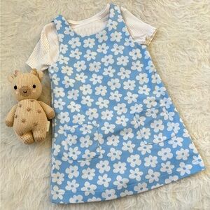 Bold Floral Jumper and Matching Tee Set